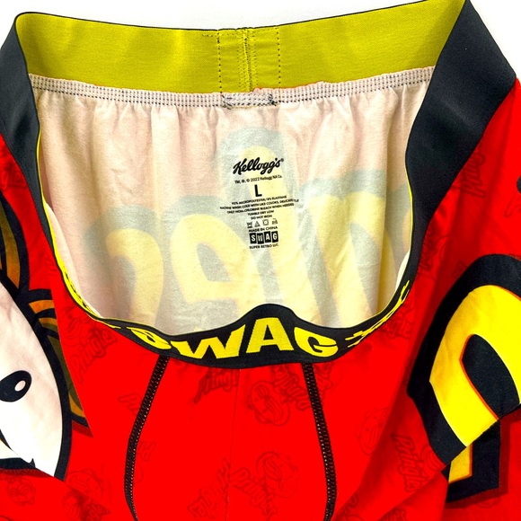 SWAG, PRINGLES BY KELLOG’S MEN’S BOXER BRIEFS, 92% MICROPOLYESTER 8% ELSTANE - Picture 3 of 11